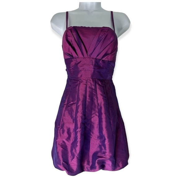 Twenty Metallic Purple Mini Bubble Dress! - Picture 3 of 5